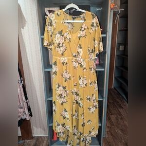 Mustard Floral Torrid Dress